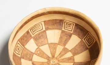 Ancestral Hopi Yellow Ware Pottery Bowl