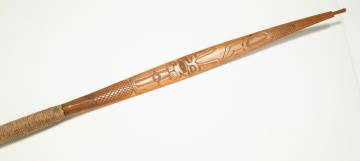 Haida Carved Wood Bow