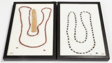 Two Cased Strands of Native American Trade Beads