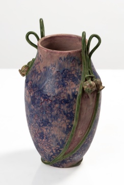 Freiwald Art Pottery "Flora" Poppy Vase