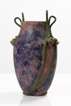 Freiwald Art Pottery "Flora" Poppy Vase