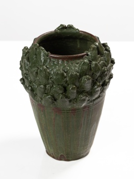 Freiwald Art Pottery Frog Vase