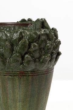 Freiwald Art Pottery Frog Vase