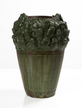 Freiwald Art Pottery Frog Vase