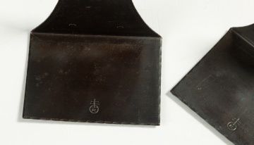 Pair of Roycroft Hammered Copper Bookends