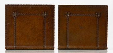 Roycroft, Pair of Hammered Copper Bookends