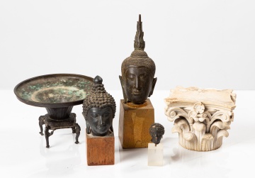 Five Decorative Antiquity-Style Objects