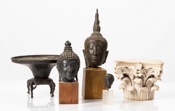 Five Decorative Antiquity-Style Objects