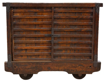 Japanese Kuruma Dansu (Wheeled Storage Chest)