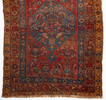 Persian Bidjar Rug with Medallion