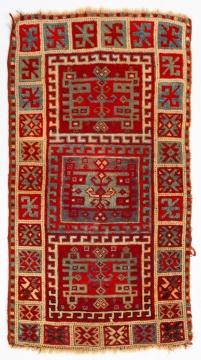 Anatolian Yastik with Three Compartments