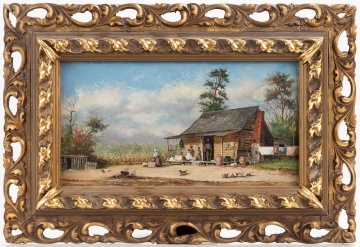 William Aiken Walker (American, 1838-1921) Cabin