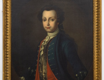 Irish School, 18th Century, Portrait of John Dowell Grace of Mantua