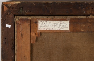Irish School, 18th Century, Portrait of John Dowell Grace of Mantua