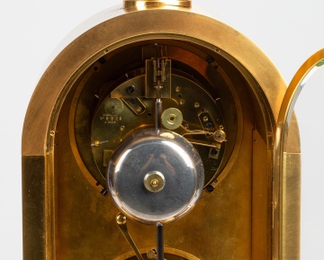 Le Roy & Fils Gilt Bronze Perpetual Calendar Mantel Clock