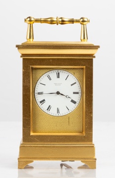 Gilt Bronze Carriage Timepiece, Retailed by Lee & Son, Belfast