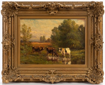 Thomas Bigelow Craig (American, 1849-1924) In the Afternoon Sunshine