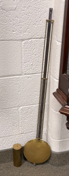 Biedermeier Mahogany Six-Month Duration Wall Regulator