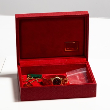 Rolex Lady-Datejust 18K Gold Wristwatch, Ref. 69179