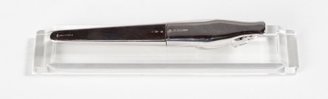 Cartier Panthere Sterling Silver, Spinel and Onyx Fountain Pen, Limited Edition