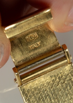 Baume & Mercier 18K Gold Lady's Bracelet Watch