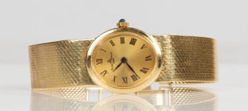 Baume & Mercier 18K Gold Lady's Bracelet Watch