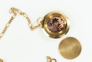 Omega 14K Gold Hunter Case Pocket Watch