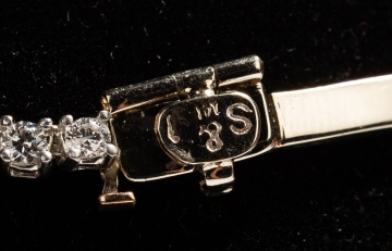 Platinum and Diamond Riviere Necklace