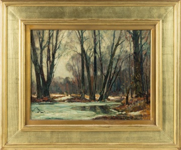 John Fabian Carlson (Swedish/American, 1875-1945) The Brookside, 1931