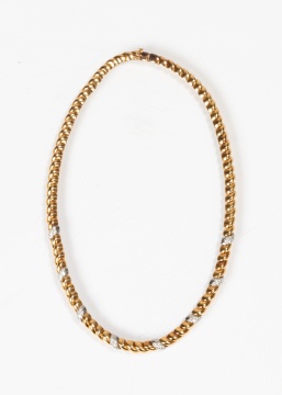 Van Cleef & Arpels 18K Gold and Diamond Necklace