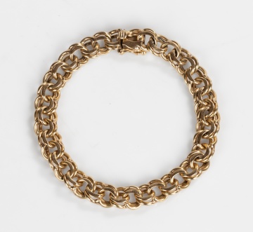 14K Gold Double-Link Bracelet
