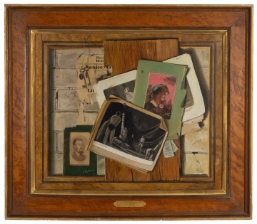 Leslie Roy Hobdell (British/American, 1911-1961) "Theater Memorabilia"