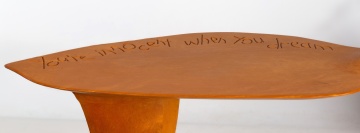 Wendell Castle (American, 1932-2018) "You're Innocent When..." Table