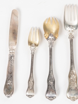 Tiffany & Co. 'Olympian' Sterling Silver Flatware Service, 185 Pieces