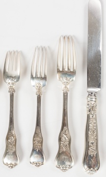 Tiffany & Co. 'Olympian' Sterling Silver Flatware Service, 185 Pieces