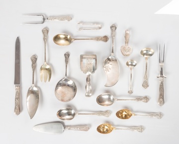Tiffany & Co. 'Olympian' Sterling Silver Flatware Service, 185 Pieces