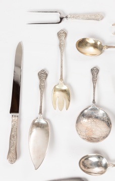 Tiffany & Co. 'Olympian' Sterling Silver Flatware Service, 185 Pieces