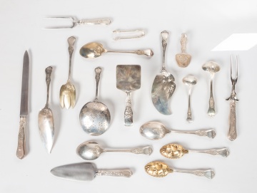 Tiffany & Co. 'Olympian' Sterling Silver Flatware Service, 185 Pieces