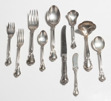 Gorham 'Chantilly' Sterling Silver Flatware Service
