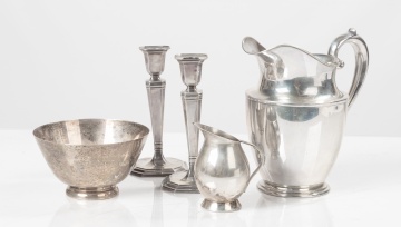 Group of Sterling Silver Hollowware, Tiffany & Co. and Wallace