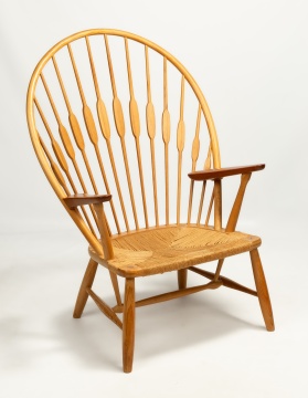 Hans J. Wegner (Danish, 1914-2007) 'Peacock' Chair, Model JH-550, for Johannes Hansen