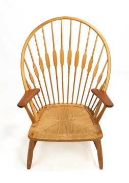 Hans J. Wegner (Danish, 1914-2007) 'Peacock' Chair, Model JH-550, for Johannes Hansen