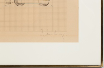 Claes Oldenburg (American, 1929-2022) "System of Iconography: Plug, Mouse, Good Humor, Lipstick, Switches"