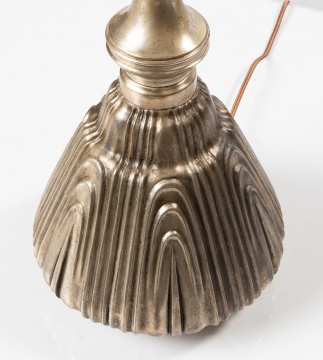 Bradley & Hubbard Nickel-Plated Lamp Base