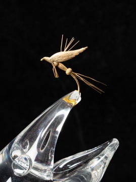 Steuben "Trout and Fly"