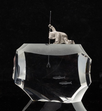 Steuben "Arctic Fisherman"