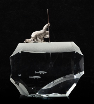 Steuben "Arctic Fisherman"