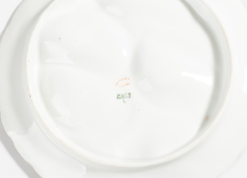 Six Haviland Limoges Porcelain Oyster Plates