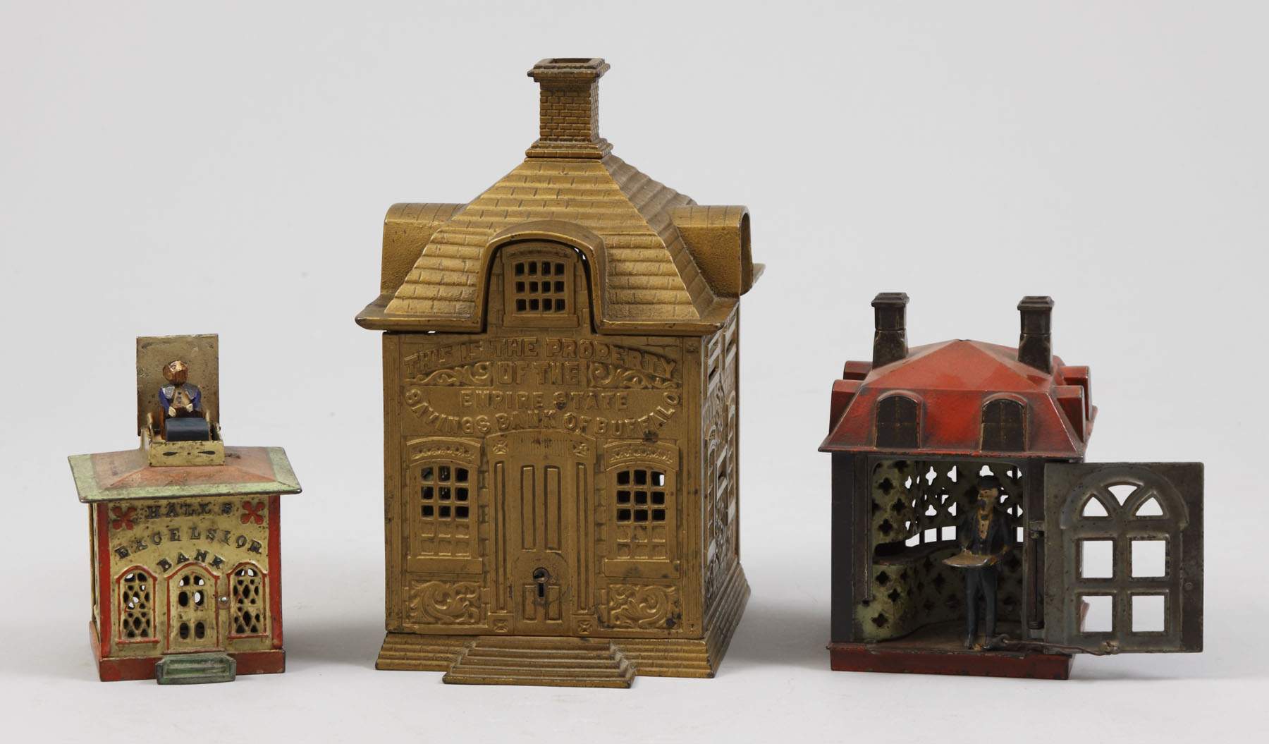 3 Novelty Banks Cottone Auctions