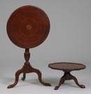2 Mahogany Decorative Stands